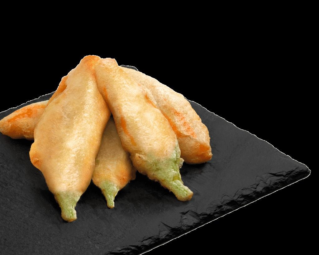 FIORI DI ZUCCA PASTASTELLATI ALLA RICOTTA