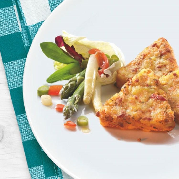 TRIANGOLINI ALLO SPECK ROSTI