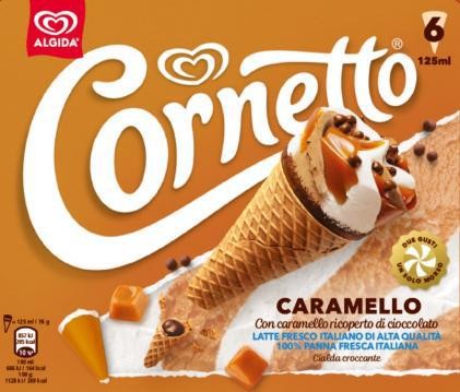 CORNETTO CARAMEL 450g                              ALGIDA