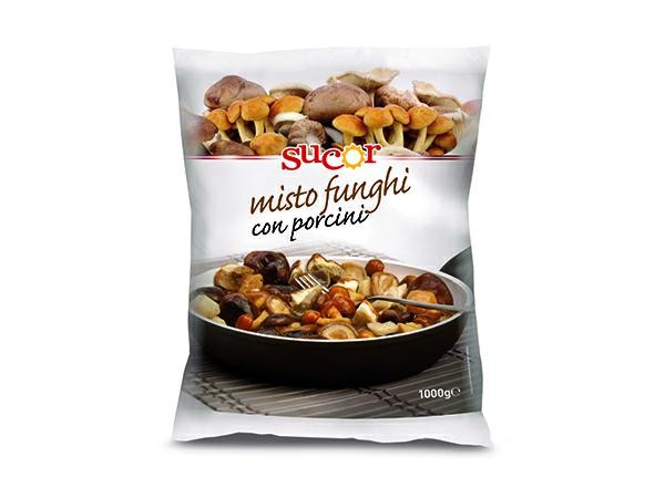 FUNGHI MISTO CON PORCINI  1kg                              SUCOR