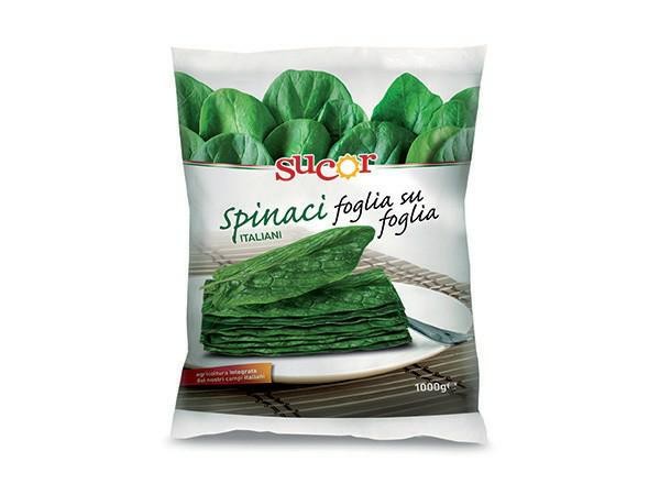 SPINACI FOGLIA SU FOGLIA  1kg                              SUCOR