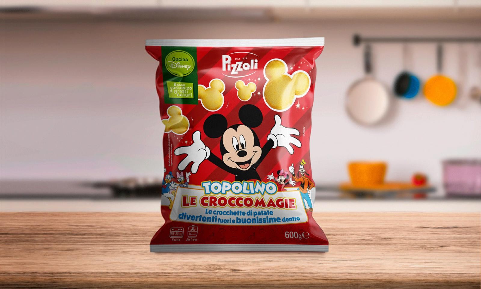 PATATE TOPOLINO 600g                             (12) PIZZOLI