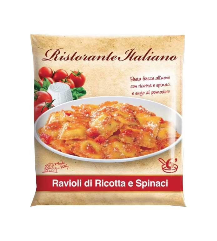 RAVIOLI RICOTTA SPINACI 550g                          (8) GELIT