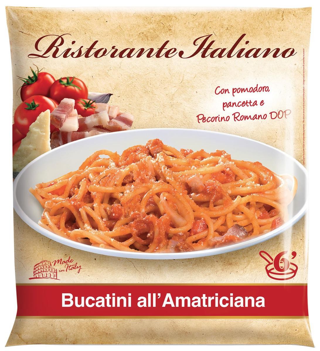 BUCATINI AMATRICIANA 550 g                               GELIT