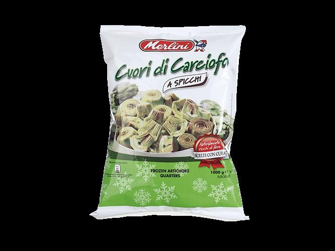 CARCIOFI A SPICCHI 750g                                MERLINI