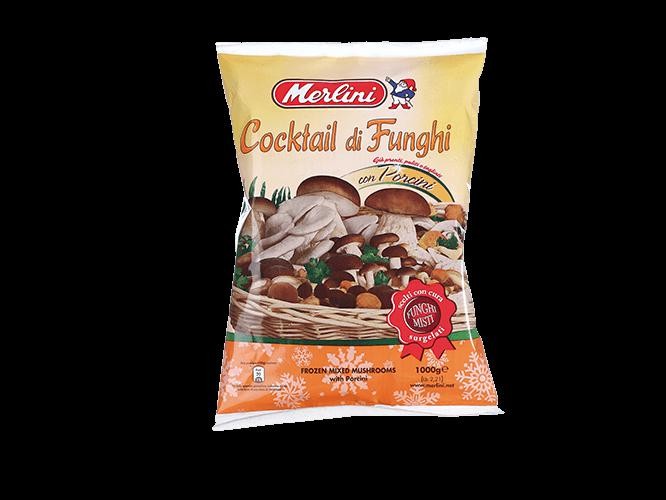 COCKTAIL FUNGHI C/PORCIN I 750g                        MERLINI