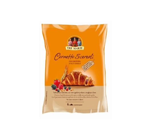 CORNETTO 5 CEREALI FRUTT I BOSCO 390g                 TRE MARIE