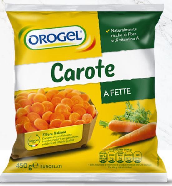 CAROTE A FETTE 450g                                  OROGEL
