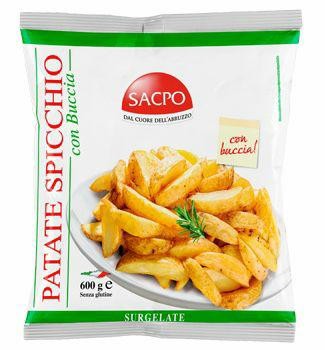 PATATE SPICCHIO CON BUCCIA 600g                       SACPO