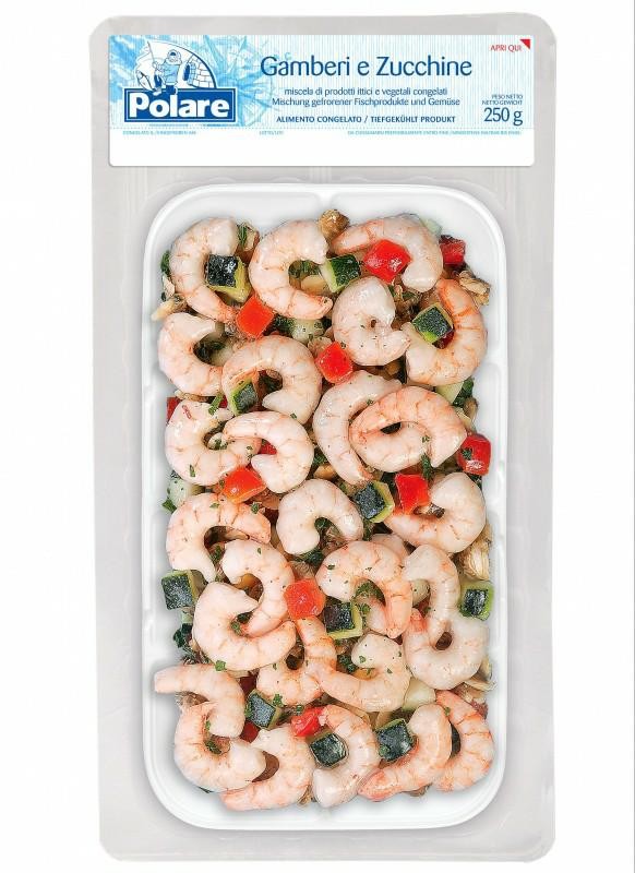 GAMBERI E ZUCCHINE 250g                                  POLARE