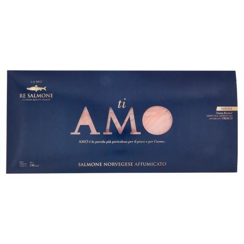 SALMONE AFFUMICATO NORVE GESE 180g RE SALMONE