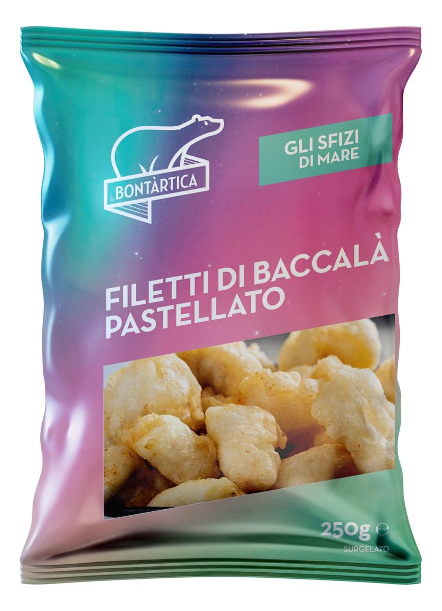 FILETTI DI BACCALA' PAST ELLATI 250g                   BONTARTICA