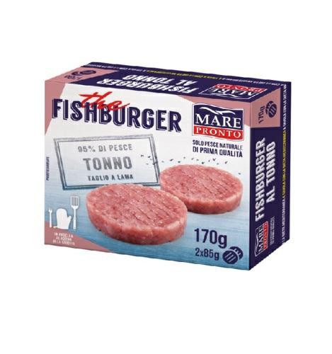 BURGER DI TONNO 2X85g                           MARE PRONTO