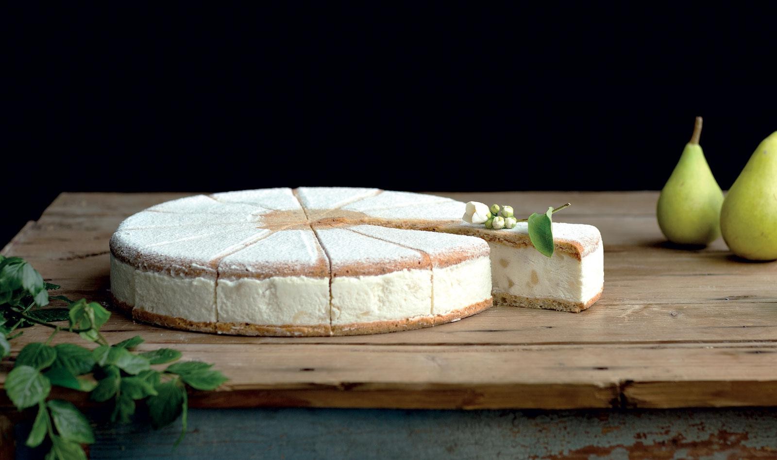 TORTA RICOTTA E PERE 1,2 kg                           MARTINUCCI