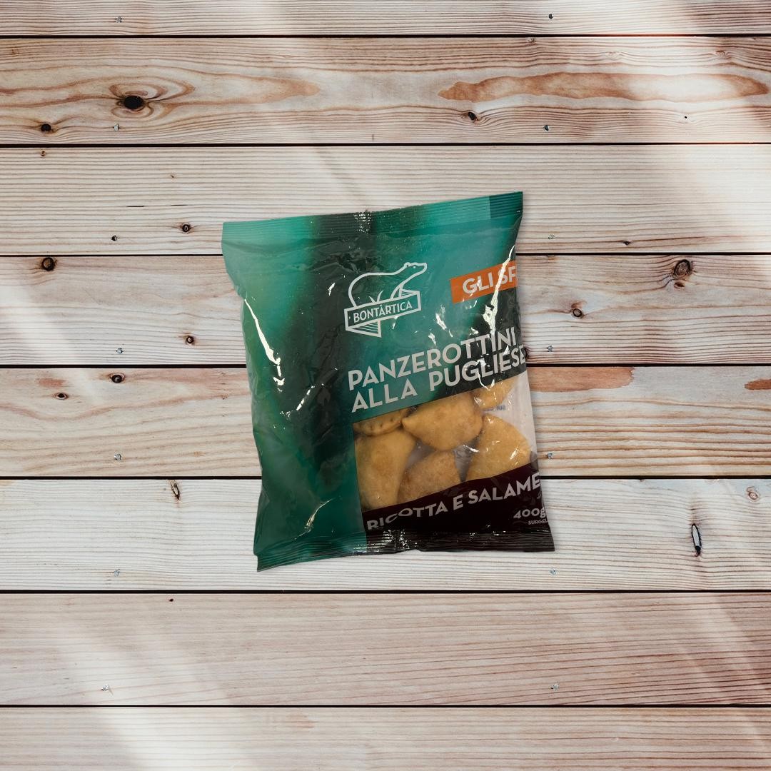 PANZEROTTINI SALAME E RI COTTA 400g                            BA