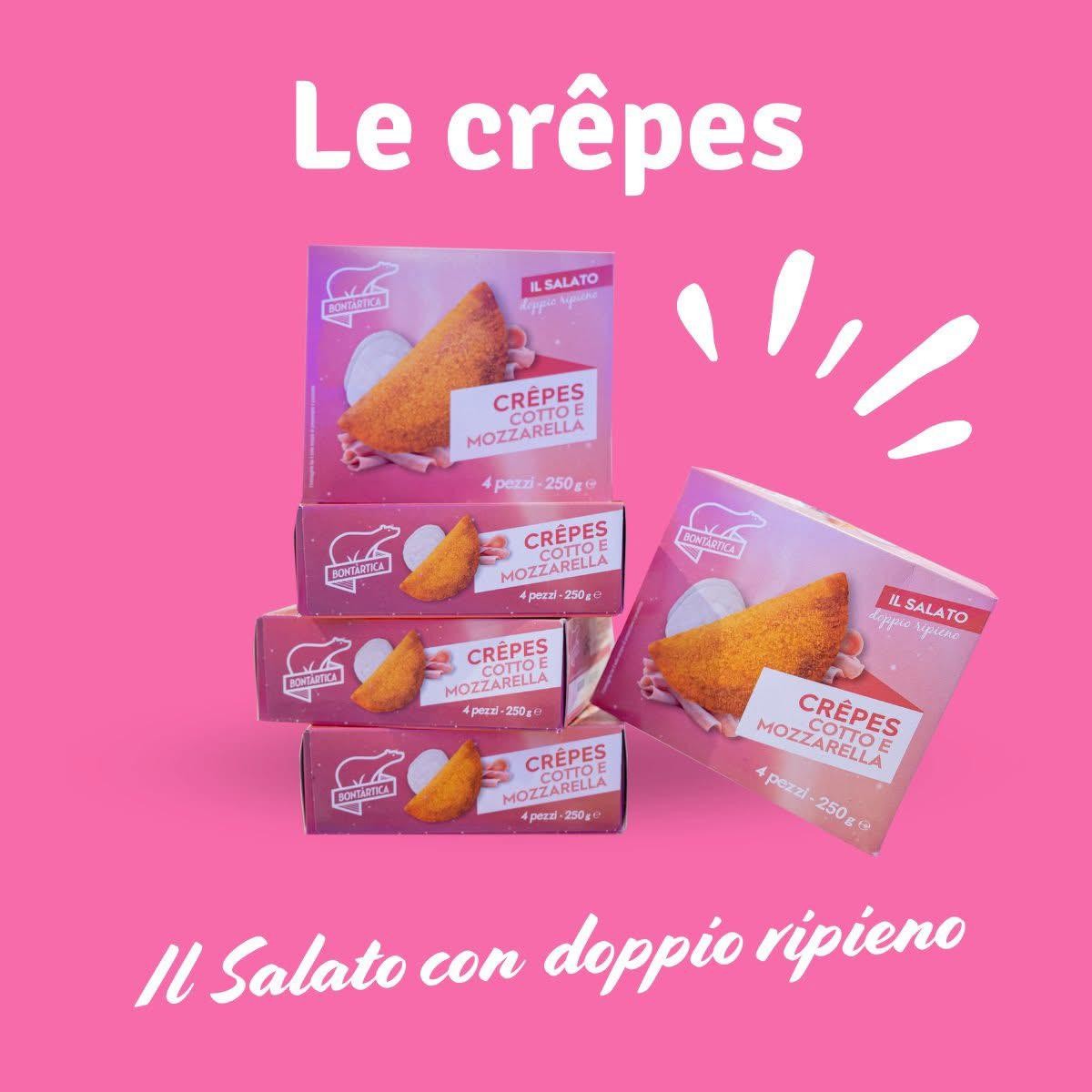 CREPES PROSCIUTTO E MOZZ ARELLA 250g                  BONTARTICA