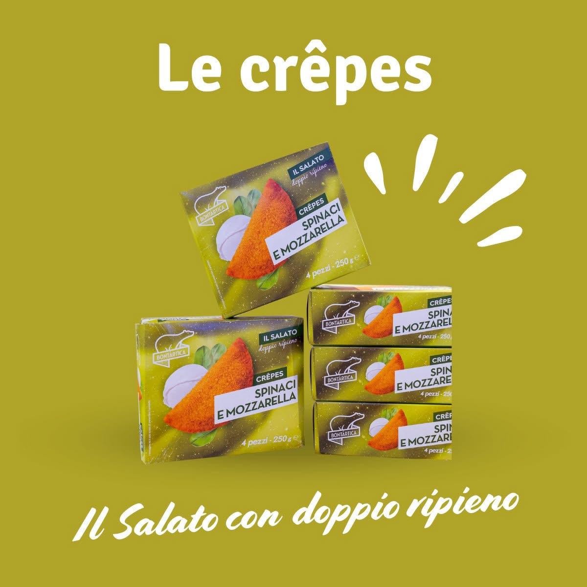 CREPES SPINACI/MOZZARELL A 250g                       BONTARTICA