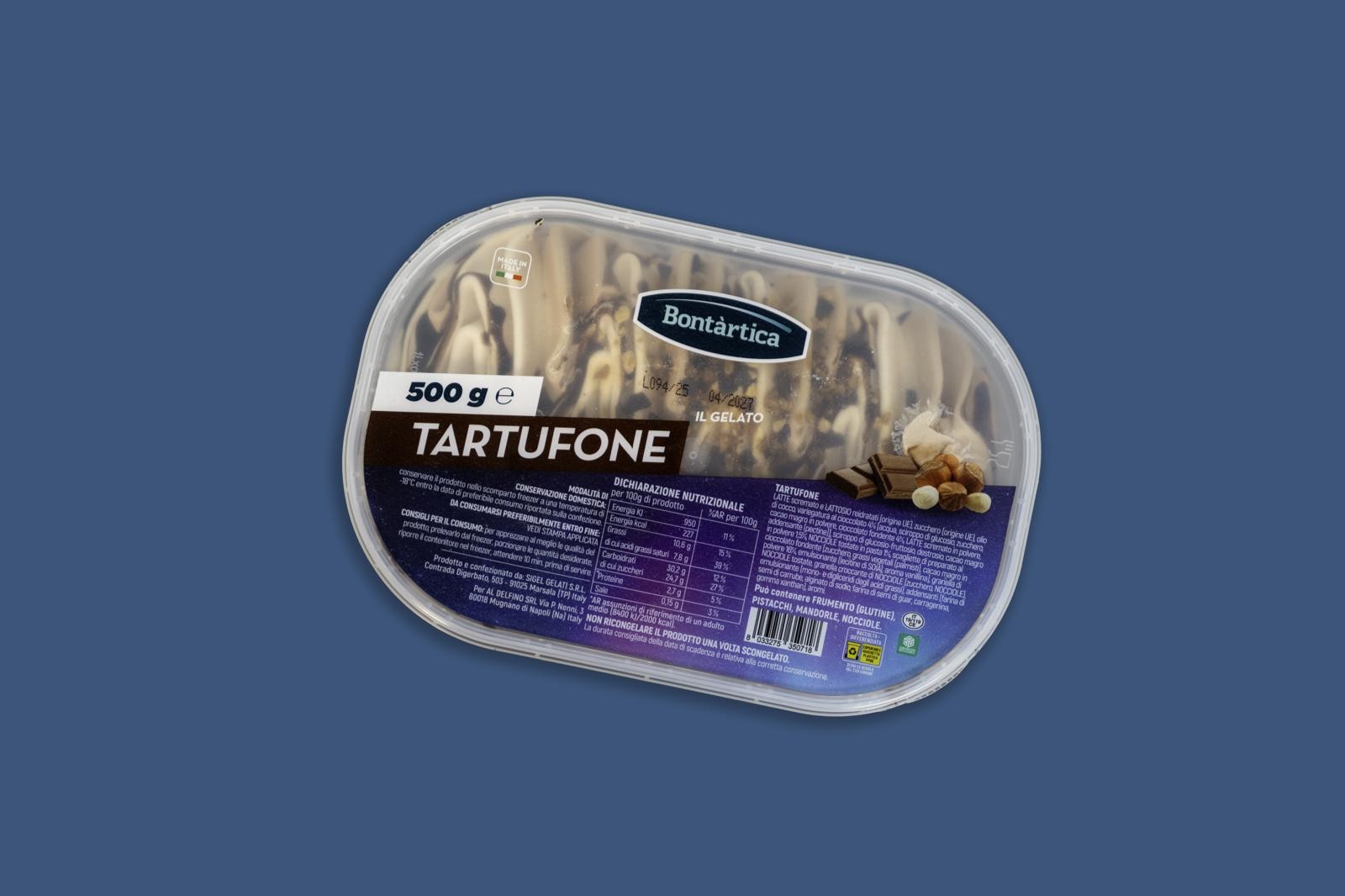 VASCH. TARTUFONE 500g                            BONTARTICA