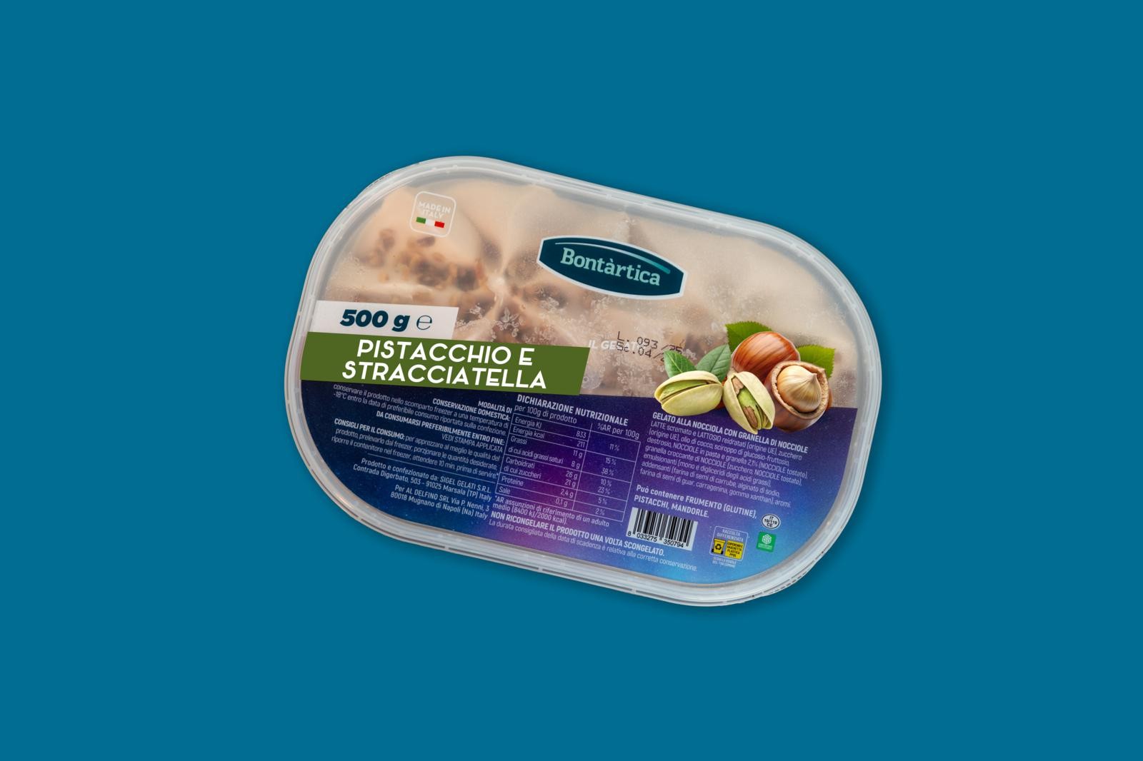 VASC. STRACCIATELLA/PIST ACCHIO 500g                 BONTARTICA