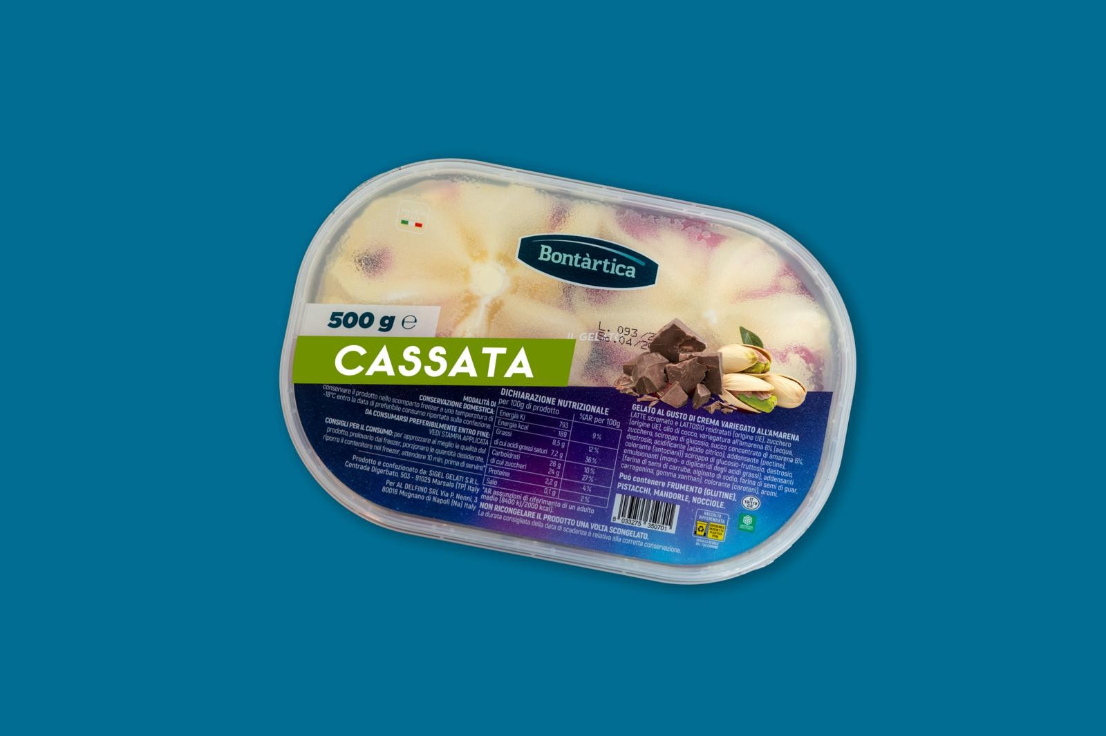 VASC. CASSATA 500g                              BONTARTICA