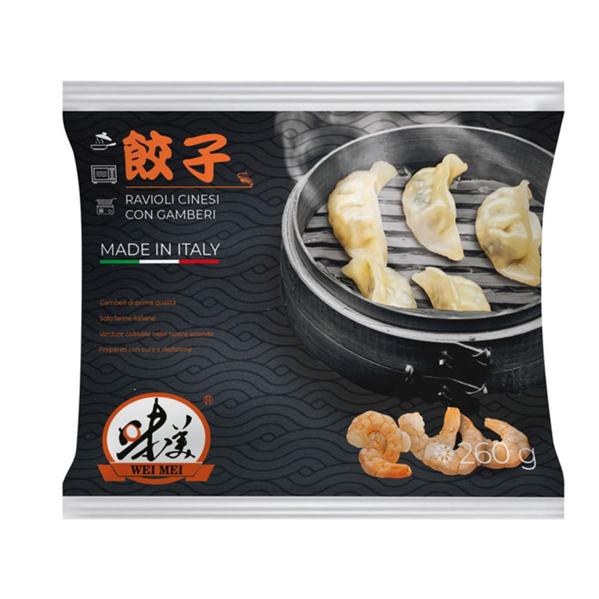 RAVIOLI CON GAMBERO 260g                                   