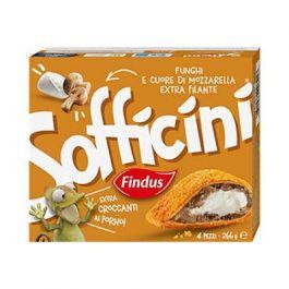 SOFFICINI FUNGHI E MOZZA RELLA 250g                     FINDUS