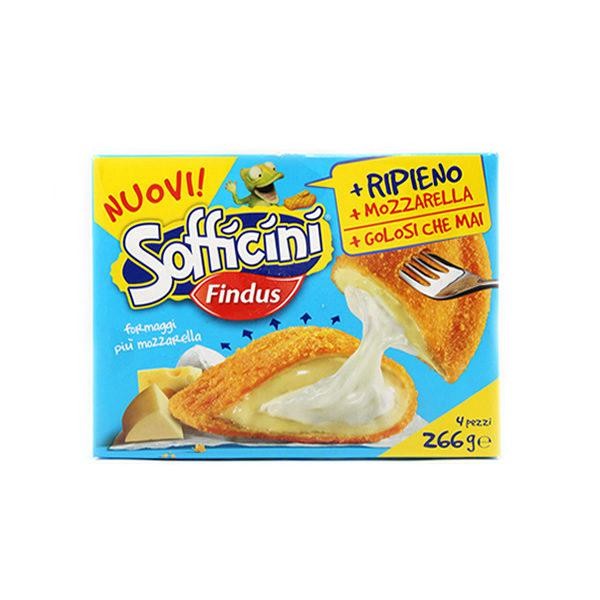 SOFFICINI FORMAGGIO E MO ZZARELLA 250g                   FINDUS