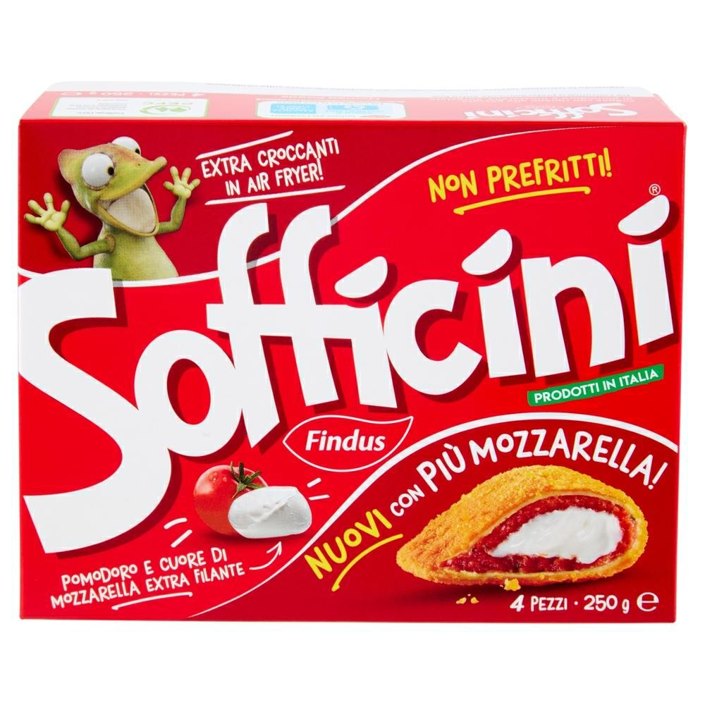 SOFFICINI POMODORO E MOZ ZARELLA 250g                   FINDUS