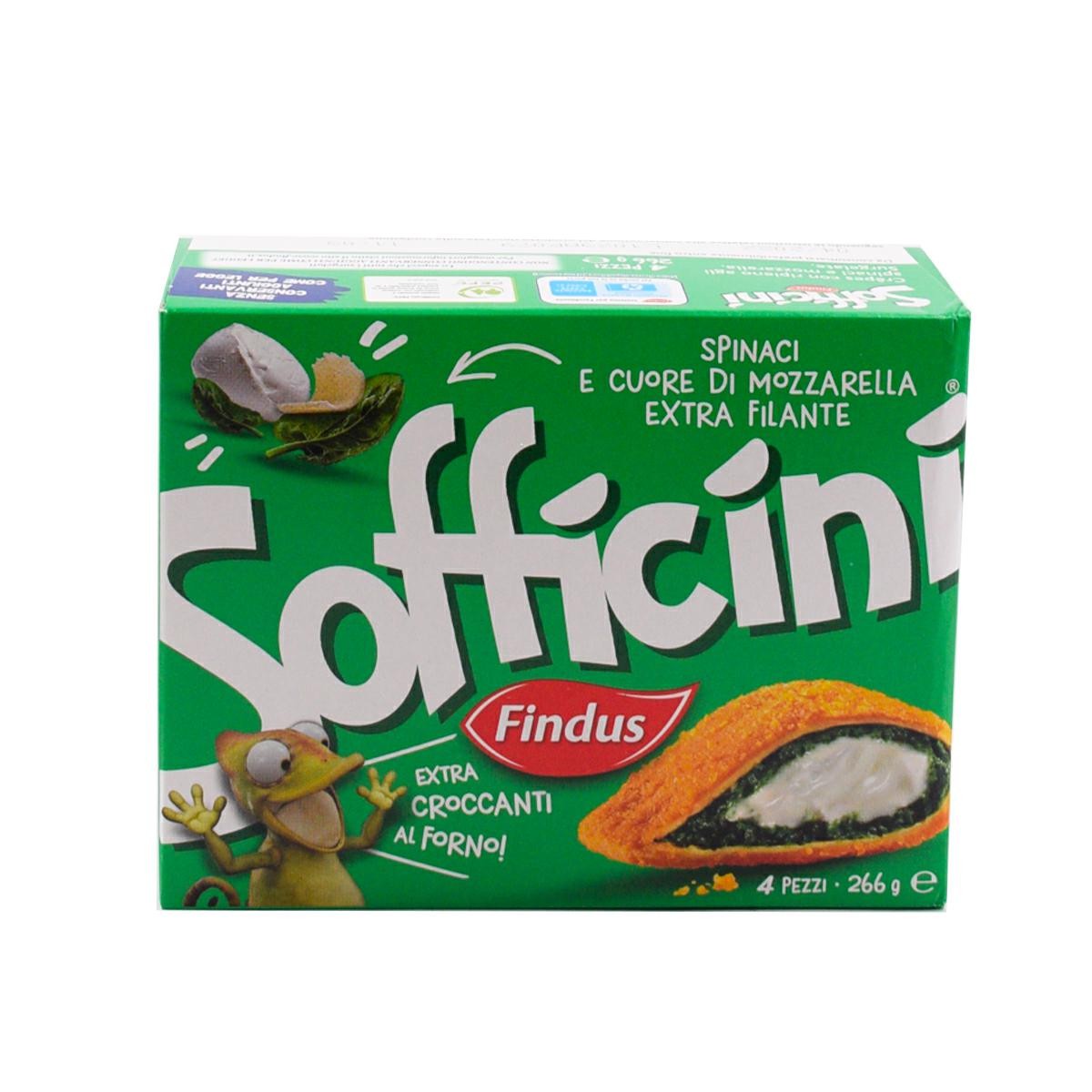 SOFFICINI SPINACI E MOZZ ARELLA 250g                    FINDUS