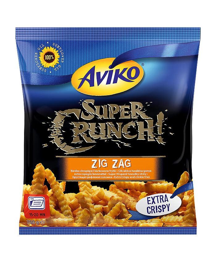 SUPER CRUNCH ZIG ZAG 750 g                                  AVIKO