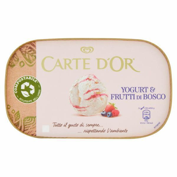 CDO YOGURT&FRUTTI DI BOS CO COMPOSTABILE                  ALGIDA