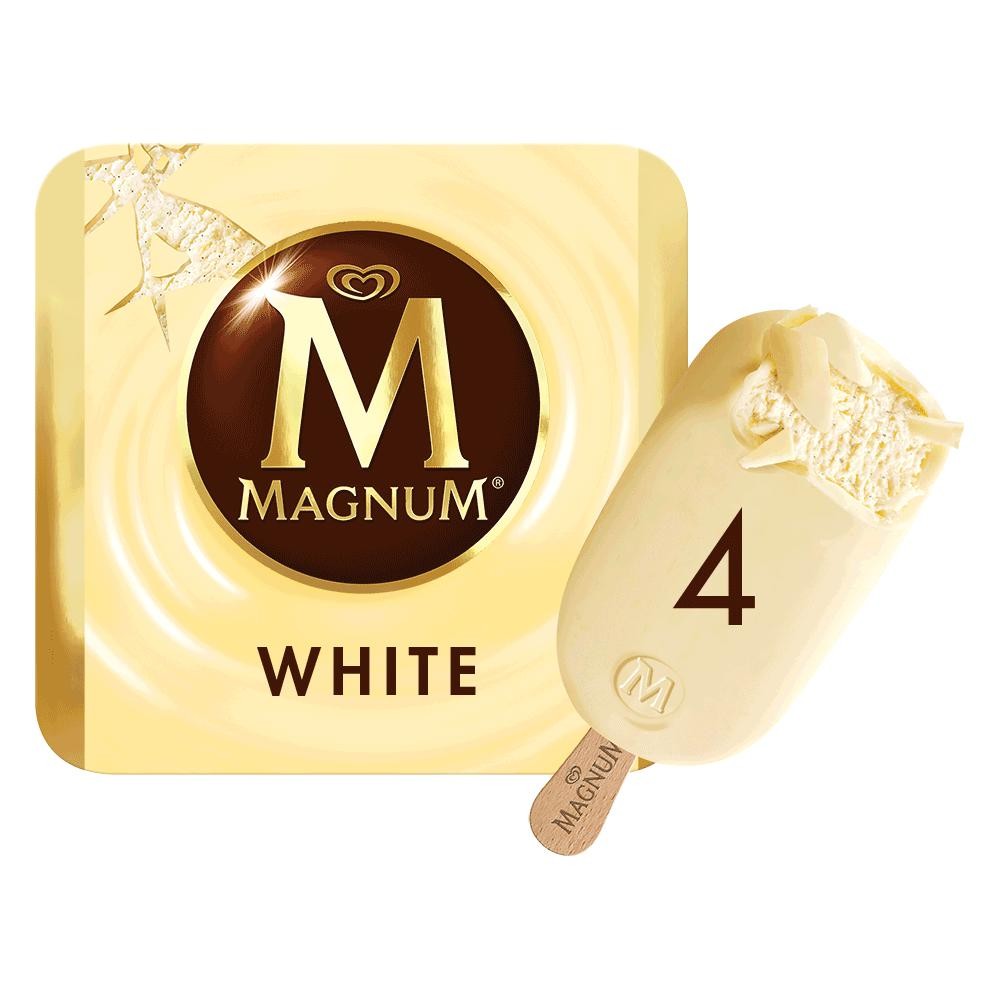 MAGNUM BIANCO 4PZ                                 ALGIDA