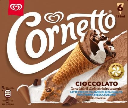 CORNETTO CIOCCOLATO 6                               ALGIDA